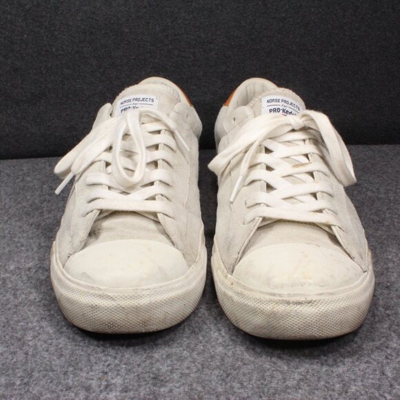 Pro Keds Royal x Norse Projects RARE Master Suede Fog White Men's Size 12 - Picture 3 of 11